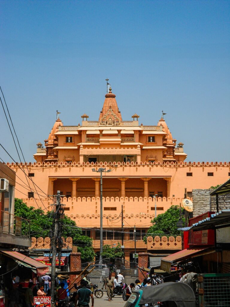 Explore the Shri Krishna Janmasthan Temple, a historic Hindu temple in Mathura, India.
